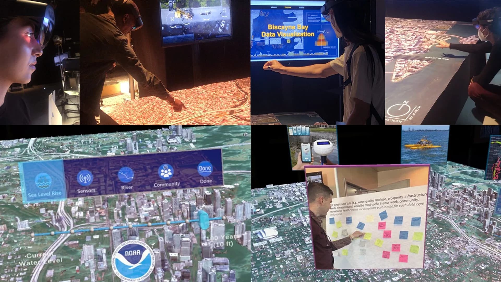 IN DEEP WATER: AN IMMERSIVE MIXED REALITY EXPERIENCE FOR EXPLORATORY URBAN ENVIRONMENTAL DATA VISUALIZATION AND PUBLIC ENGAGEMENT